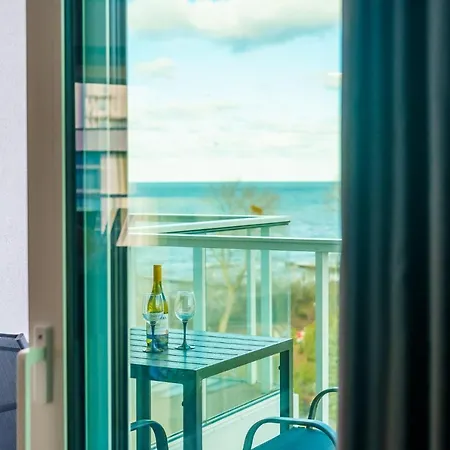 Seaside Apartament 616 Z Widokiem Na Morze Kołobrzeg Esterno foto